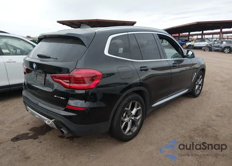 2021 BMW X3 Sdrive30I из США, поврежденный, VIN 5UXTY3C05M9E20990